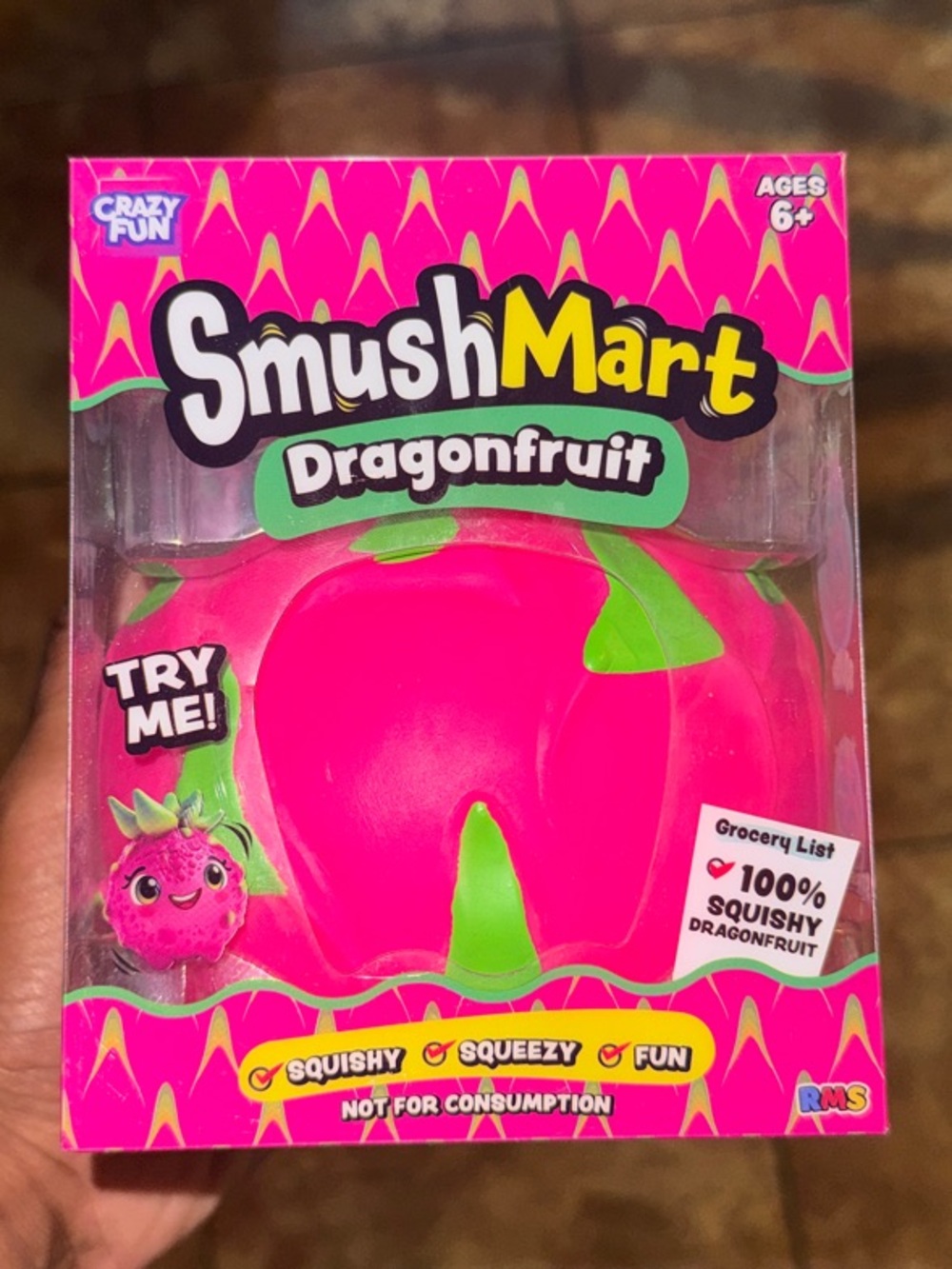 SmushMart Dragonfruit Squishy